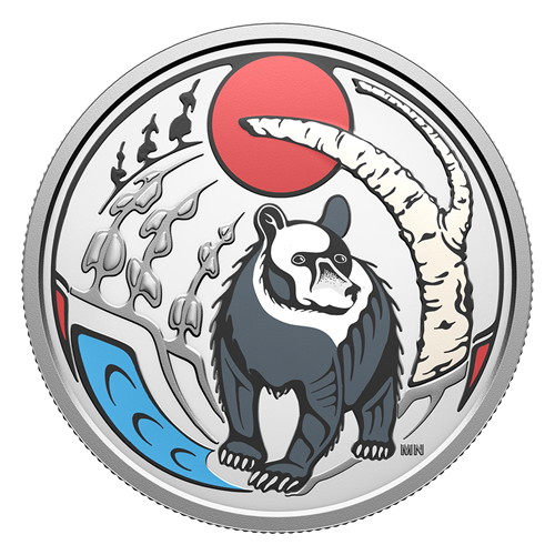 2026 3/4oz $15 CLAN ANIMALS - BEAR - FINE SILVER COIN