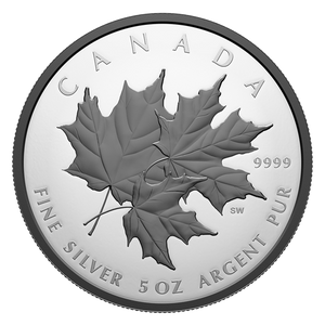 2026 5oz $50 TRIPLE MAPLE FINE SILVER COIN