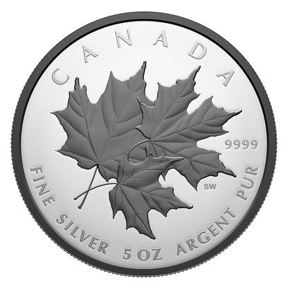 2026 5oz $50 TRIPLE MAPLE FINE SILVER COIN