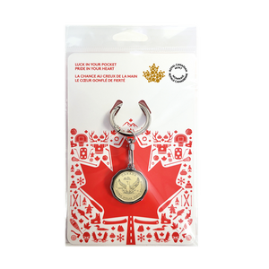 2026 $1 LUCKY LOONIE IN KEYCHAIN
