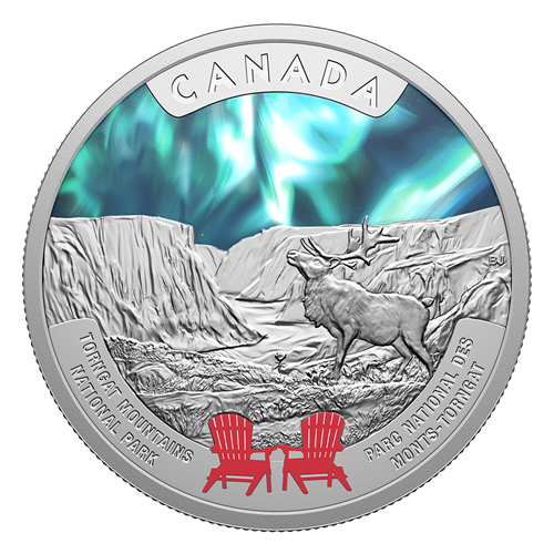2026 $20 1oz CANADA'S NATIONAL PARKS - TORNGAT MOUNTAINS NATIONAL PARK - FINE SILVER COIN