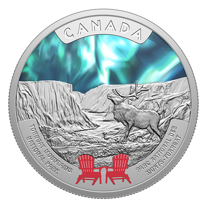 2026 $20 1oz CANADA'S NATIONAL PARKS - TORNGAT MOUNTAINS NATIONAL PARK - FINE SILVER COIN