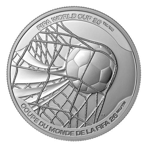 2026 $20 1oz FIFA WORLD CUP: THE WINNING GOAL FINE SILVER COIN