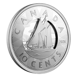 2026 10-CENT MULTILAYARED BLUENOSE - FINE SILVER COIN (3.5oz total)