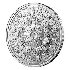 2026 $20 1oz COMMEMORATING BLACK HISTORY: ADINKRA SYMBOLS FINE SILVER COIN