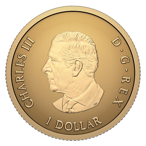 2027 0.5g $1 ICONIC MAPLE LEAF PURE GOLD COIN
