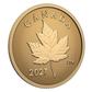 2027 0.5g $1 ICONIC MAPLE LEAF PURE GOLD COIN