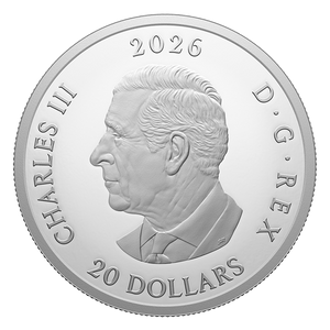 2026 1oz $20 CANADA'S NATIONAL PARKS - KLUANE NATIONAL PARK AND RESERVE FINE SILVER COIN