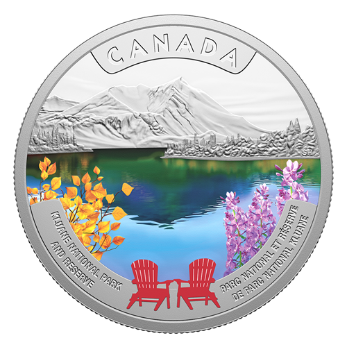 2026 1oz $20 CANADA'S NATIONAL PARKS - KLUANE NATIONAL PARK AND RESERVE FINE SILVER COIN
