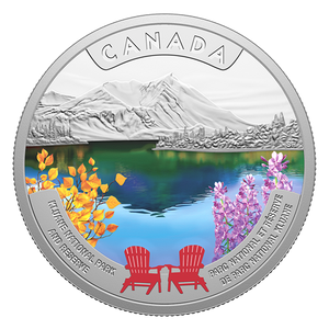 2026 1oz $20 CANADA'S NATIONAL PARKS - KLUANE NATIONAL PARK AND RESERVE FINE SILVER COIN
