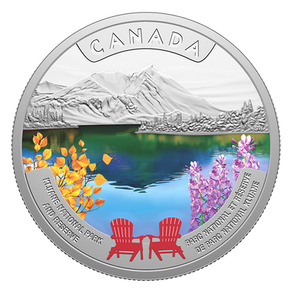 2026 1oz $20 CANADA'S NATIONAL PARKS - KLUANE NATIONAL PARK AND RESERVE FINE SILVER COIN