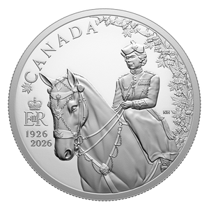 2026 100TH ANNIVERSARY OF THE BIRTH OF QUEEN ELIZABETH II FINE SILVER 2-COIN SET