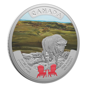 2026 1oz $20 CANADA'S NATIONAL PARKS - GRASSLANDS NATIONAL PARK FINE SILVER COIN