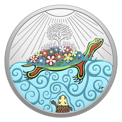 2026 1oz $20 TURTLE ISLAND FINE SILVER COIN