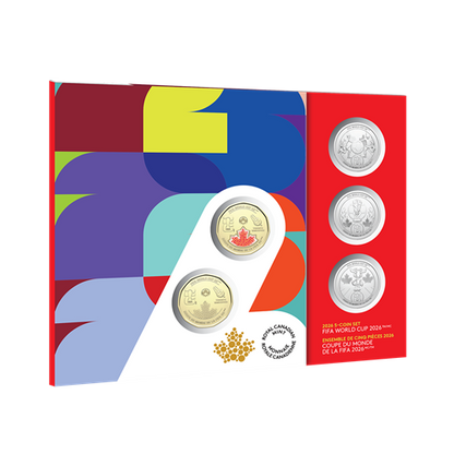 2026 FIFA WORLD CUP 2026ᵀᴹ -  FIVE COIN SET