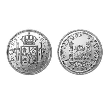 2026 HISTORY OF CANADIAN CURRENCIES: THE SPANISH DOLLAR - FINE SILVER TWO-COIN SET