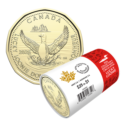2026 1-DOLLAR LUCKY LOONIE ROLL