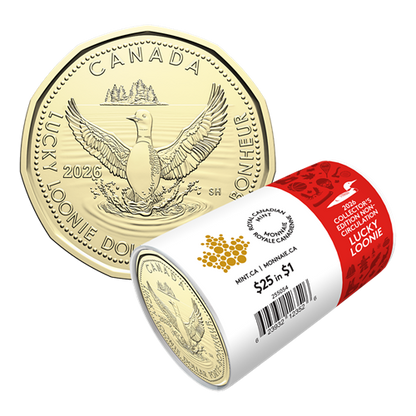 2026 1-DOLLAR LUCKY LOONIE ROLL