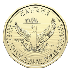 2026 1-DOLLAR LUCKY LOONIE ROLL