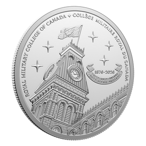 2026 1oz $20 150TH ANNIVERSARY OF THE ROYAL MILITARY COLLEGE OF CANADA FINE SILVER COIN