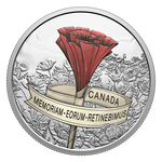 2026 $20 Remembrance Day 1 oz fine silver coin - reverse