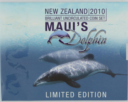 2010 LIMITED EDITION NEW ZEALAND BRILLIANT UNCIRCULATED COIN SET