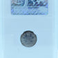 1911 10 CENT CANADA OBV. GODLESS – BROAD LEAVES – AU 55 - GRADED