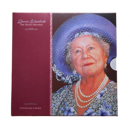 2000 £5 PROOF COIN - QUEEN MOTHER'S CENTENNIAL (GREAT BRITIAN)