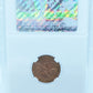 1948 1 CENT CANADA “A” POINTS TO LARGE DENTICLE – MS 63 – GRADED (347-012)