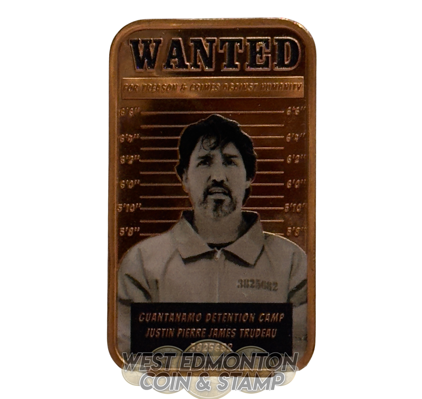 1oz JT GUANTANAMO DETENTION COPPER BAR