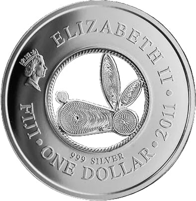 2011 $1 THE YEAR OF THE RABBIT (FIJI)
