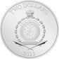2023 $2 1 oz DISNEY FROZEN 10TH ANNIVERSARY SILVER COIN