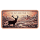 10 AVDP OZ MAJESTIC ELK COPPER BAR