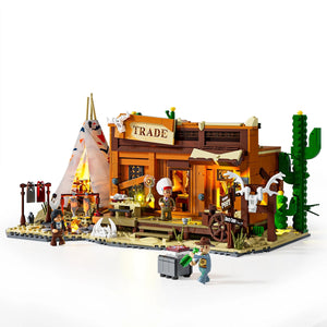 [PRE-ORDER] WESTERN FUR TRADING POST LUMIBRICKS
