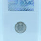 1914 10 CENT CANADA OBV. DEI GRA – SMALL LEAVES – MS 63 - GRADED