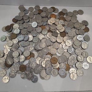 369 ASSORTED 5-CENT NICKELS