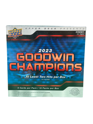 2023 UPPER DECK GOODWIN CHAMPIONS HOBBY BOX