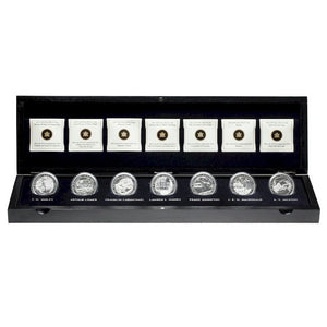 2012-2013 1oz $20 THE GROUP OF SEVEN FINE SILVER 7-COIN SET (ISSUES)
