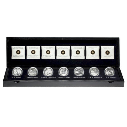 2012-2013 1oz $20 THE GROUP OF SEVEN FINE SILVER 7-COIN SET (ISSUES)