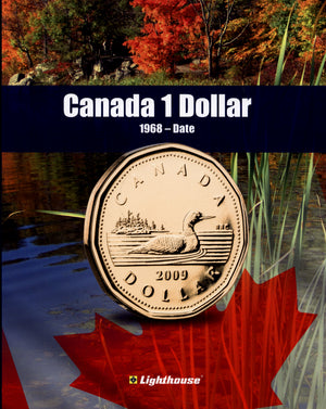 VISTA COIN BOOK CANADA 1 DOLLAR (LOONIES) - VOL 2 - 1968 - DATE (SILVER)