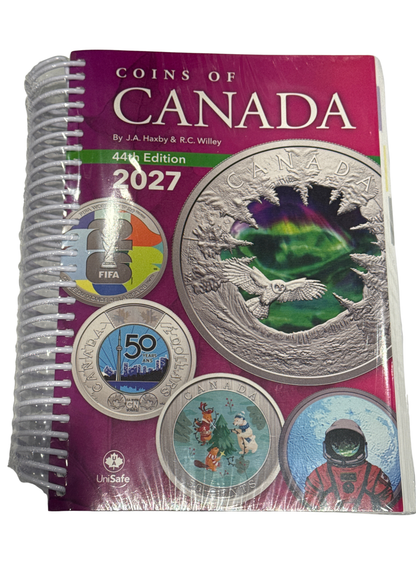2027 44TH EDITION COINS OF CANADA BY J.A. HAXBY & R.C WILLEY