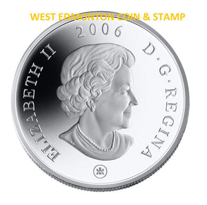 2006 $50 5oz FOUR SEASONS FINE SILVER COIN