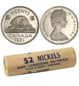 1971 5-CENT WRAP ROLL