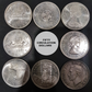 50 CANADA CIRCULATION SILVER DOLLARS (PRE 1967) (80% PURE)