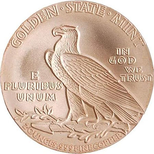 2oz LIBERTY COPPER ROUND
