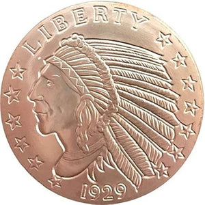 2oz LIBERTY COPPER ROUND