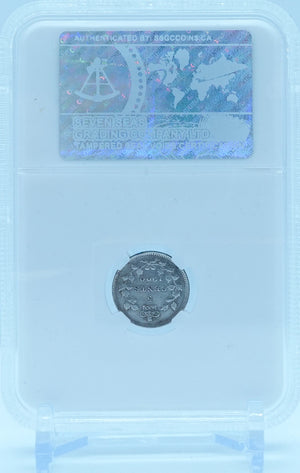 1900 5 CENT CANADA ROUND 0 – EF 45 - GRADED