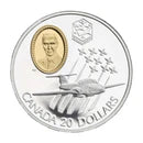 1997 1oz $20 AVIATION SERIES TWO: CT-114 TUTOR JET - STERLING SILVER COIN