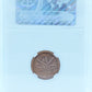 1949 1 CENT CANADA A-B-L DE A-POINTS BETWEEN LARGE DENTICLE – MS 65 RD – GRADED