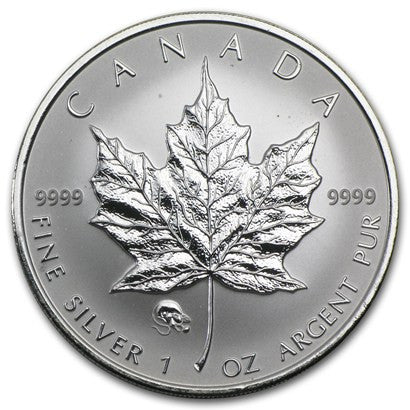 E-TRANSFER ONLY - 1oz. 2008 CANADIAN YEAR OF THE RAT  PRIVY MARK SILVER MAPLE LEAF COIN